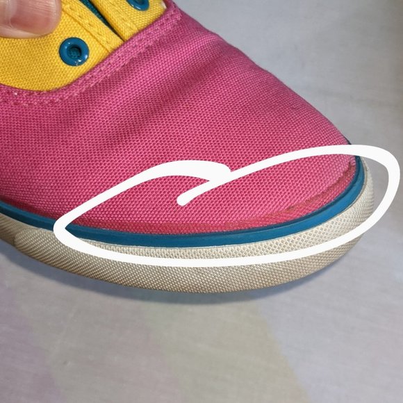 80/90s Color-block Canvas Sneakers by Easy Spirit - Picture 6 of 9